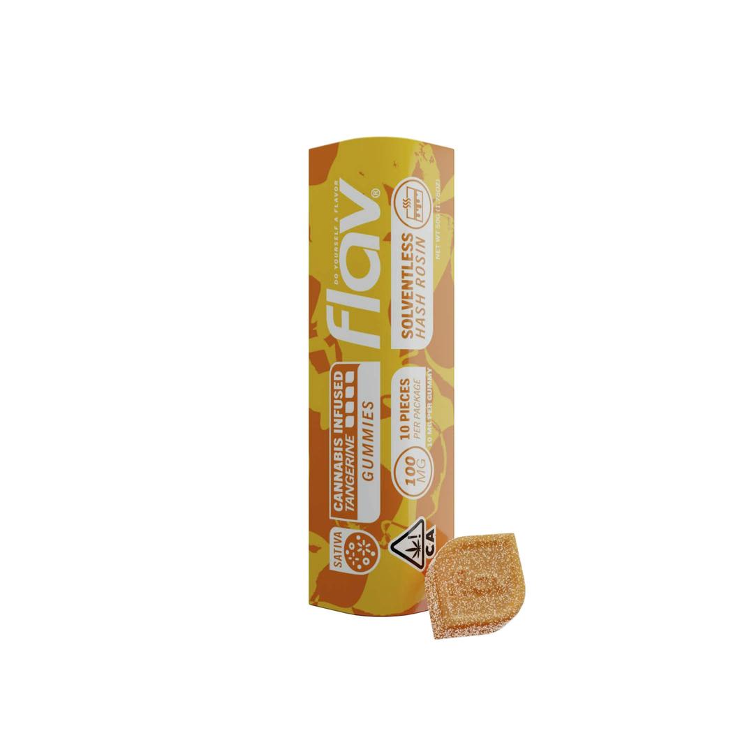 Gummy - Hash Rosin - Tangerine - 100mg