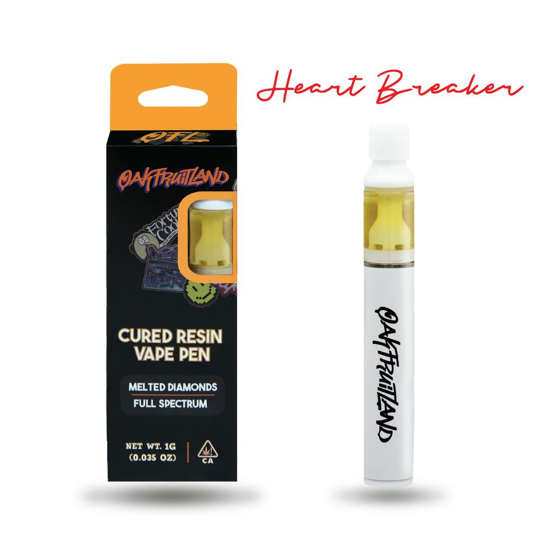 Heart Breaker Disposable Vape 1g - Cured Resin Series