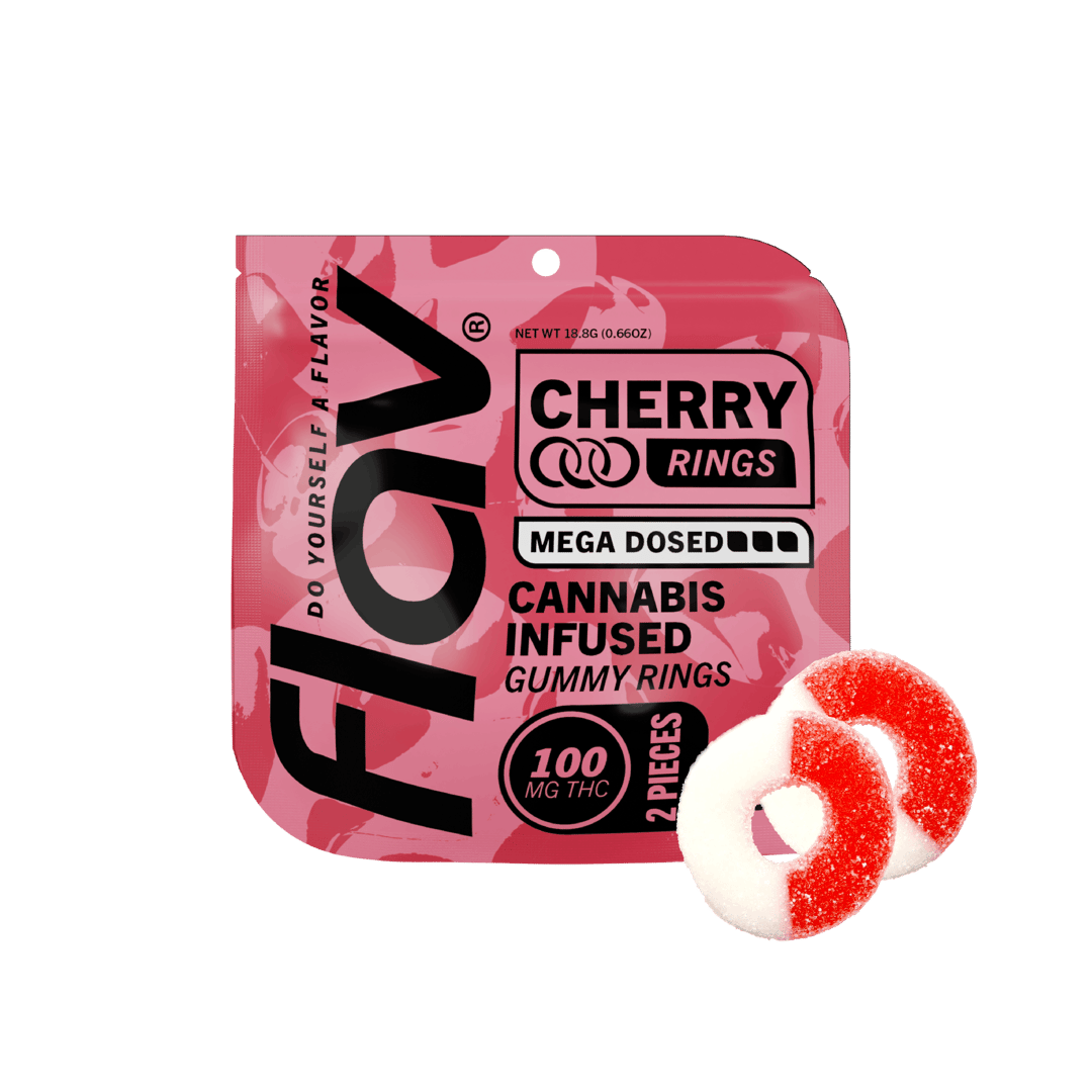 Megadose Rings - Cherry - 100mg