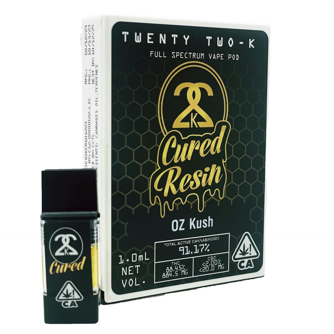 22K - Cured Resin - OZ Kush 1.0ml POD