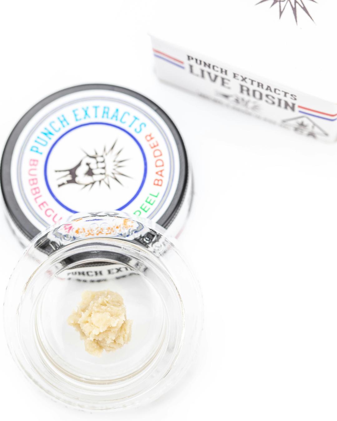 Punch - Live Rosin - Bubblegum Papaya Peel - Badder - Tier 3