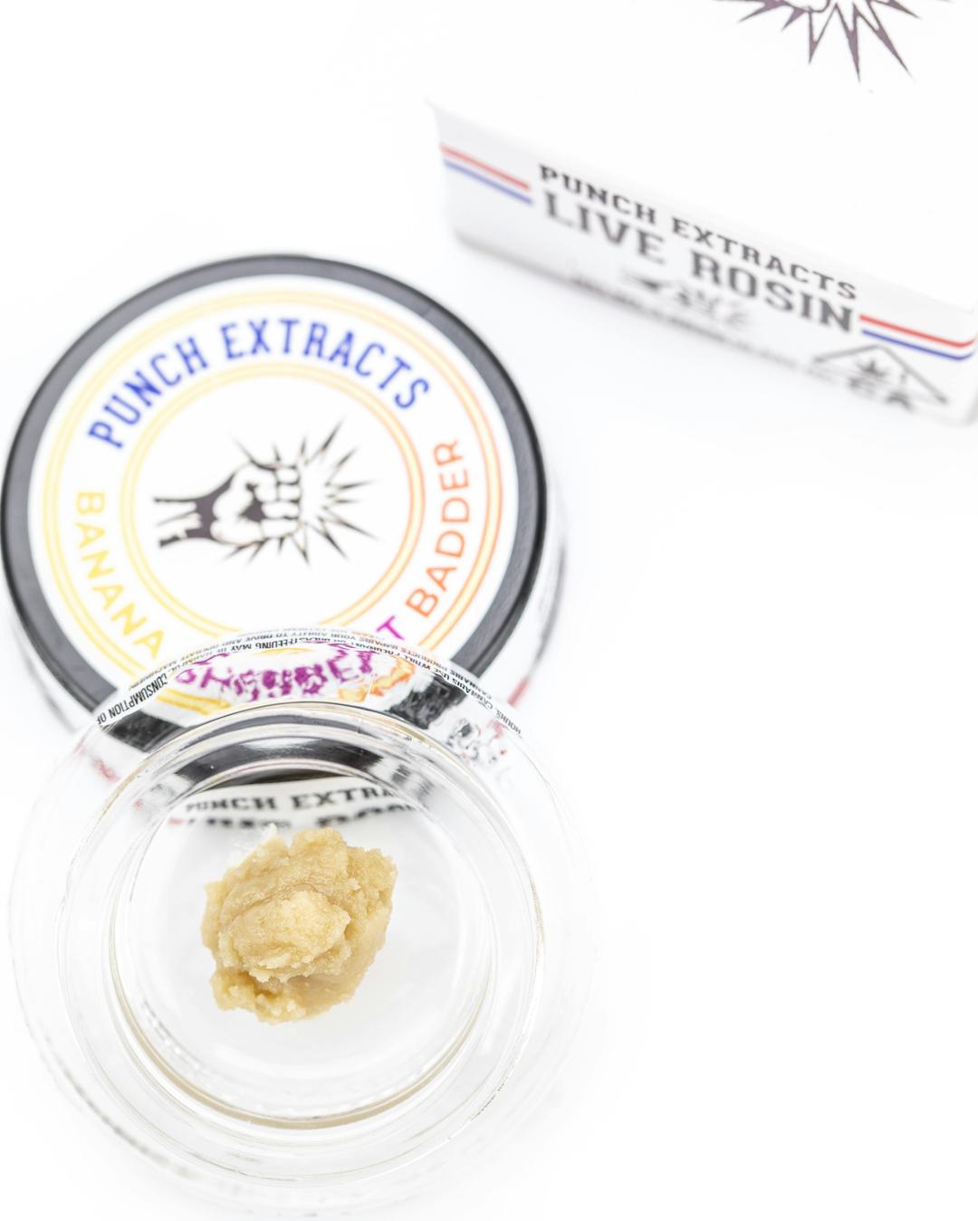Punch - Live Rosin - Banana Sherbert - Badder - Tier 4