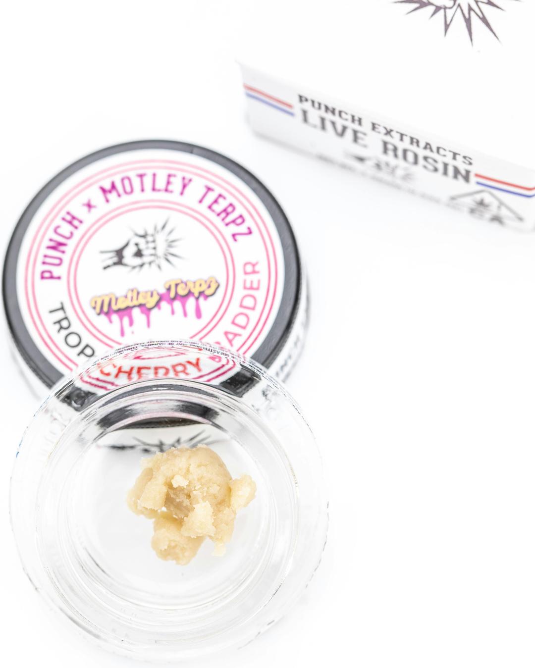 Punch - Live Rosin - Trop Cherry - Badder - Tier 4