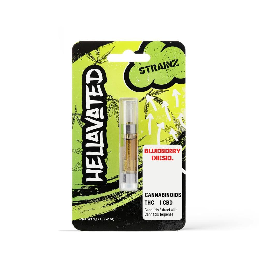 Blueberry Diesel Strainz Cartridge 1g