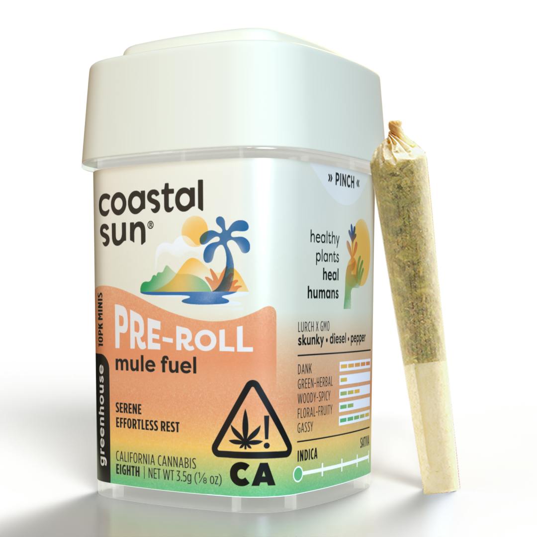 Mule Fuel Greenhouse 0.35g Pre-Roll 10pk 3.5g