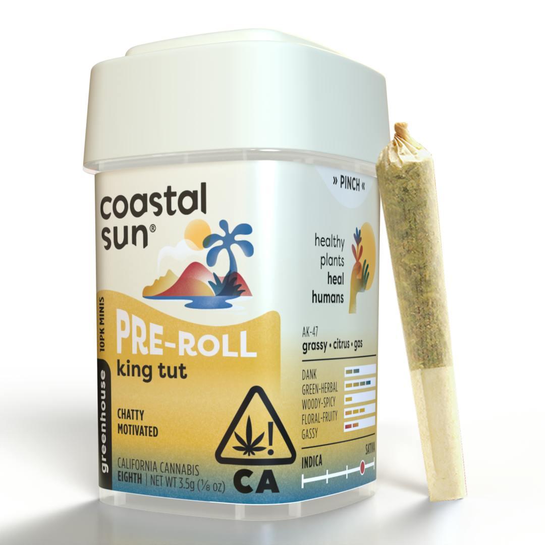 King Tut Greenhouse 0.35g Pre-Roll 10pk 3.5g