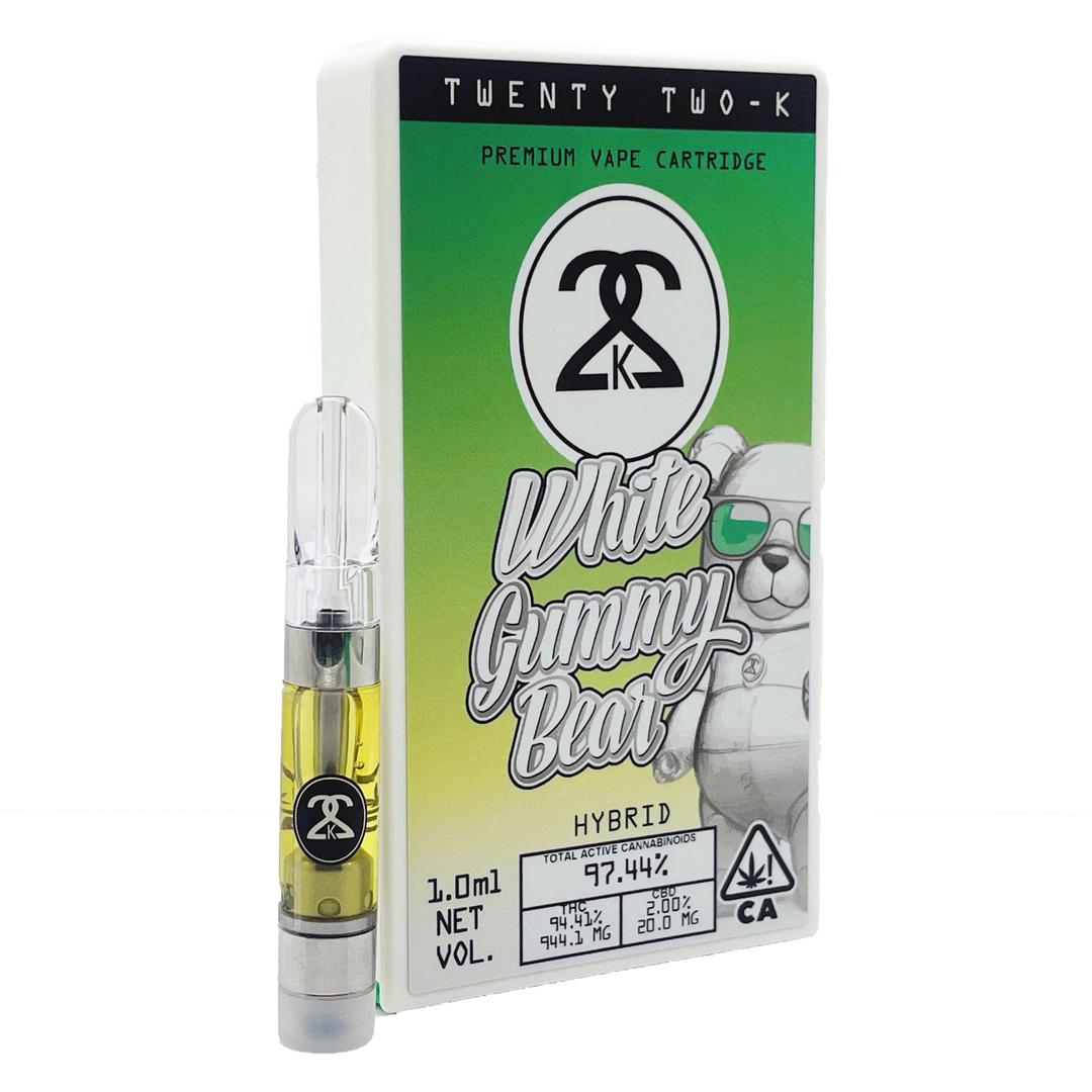 22K - White Gummy Bear - 1.0ml Cartridge