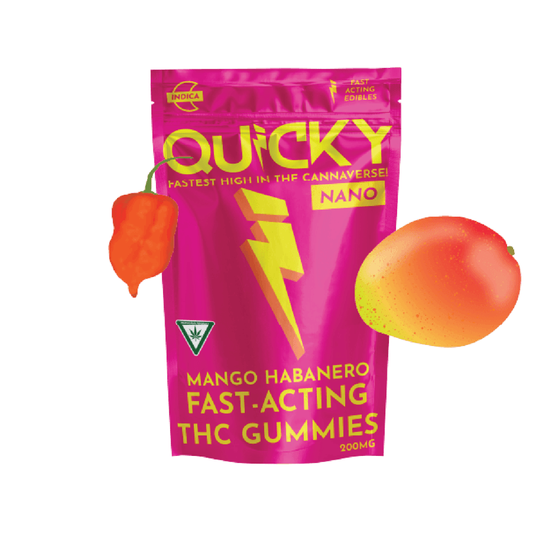 Quicky Gummies - Mango Habanero (Indica) -200mg