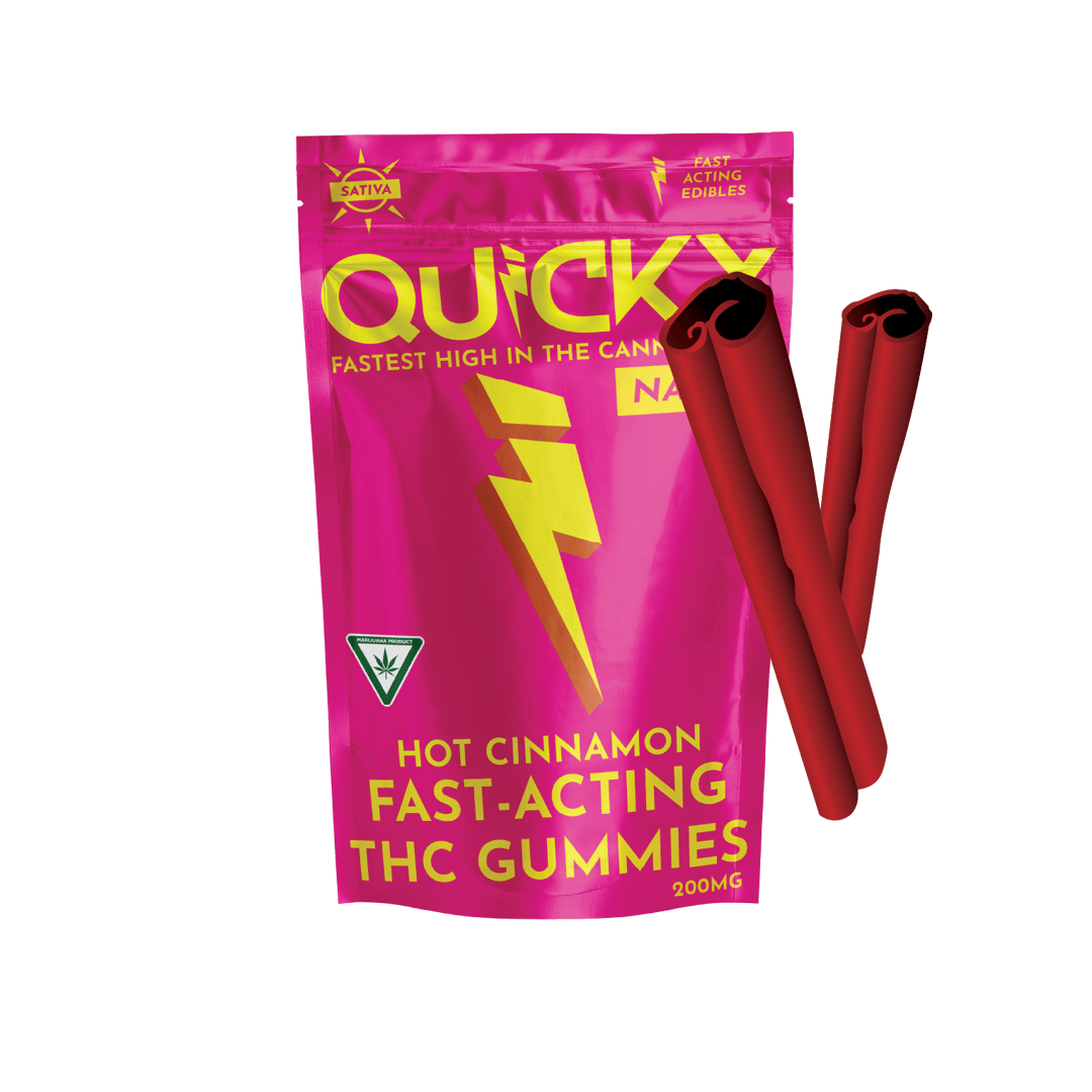 Quicky Gummies - Hot Cinnamon (Sativa) - 200mg