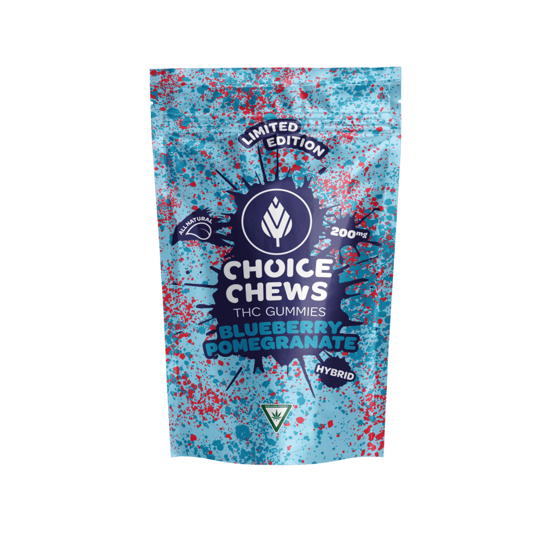Choice Chews - Blueberry Pomegranate (Hybrid) - 200mg