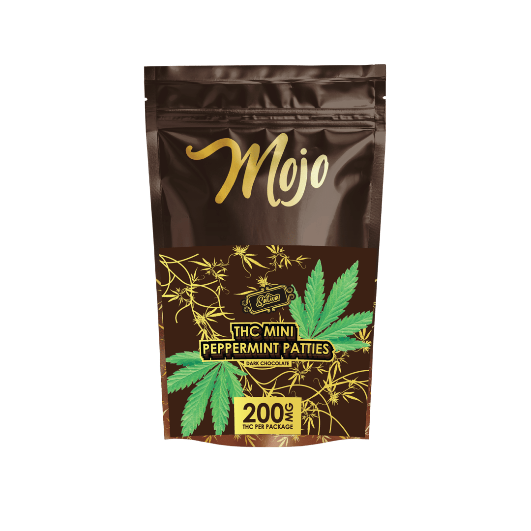 Mojo Chocolate - Mini Peppermint Patties (Sativa) - 200mg