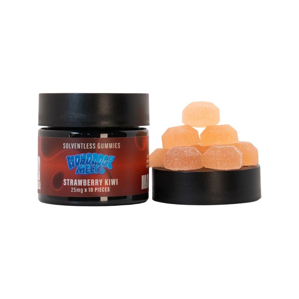 250mg - Strawberry Kiwi Solventless Gummies