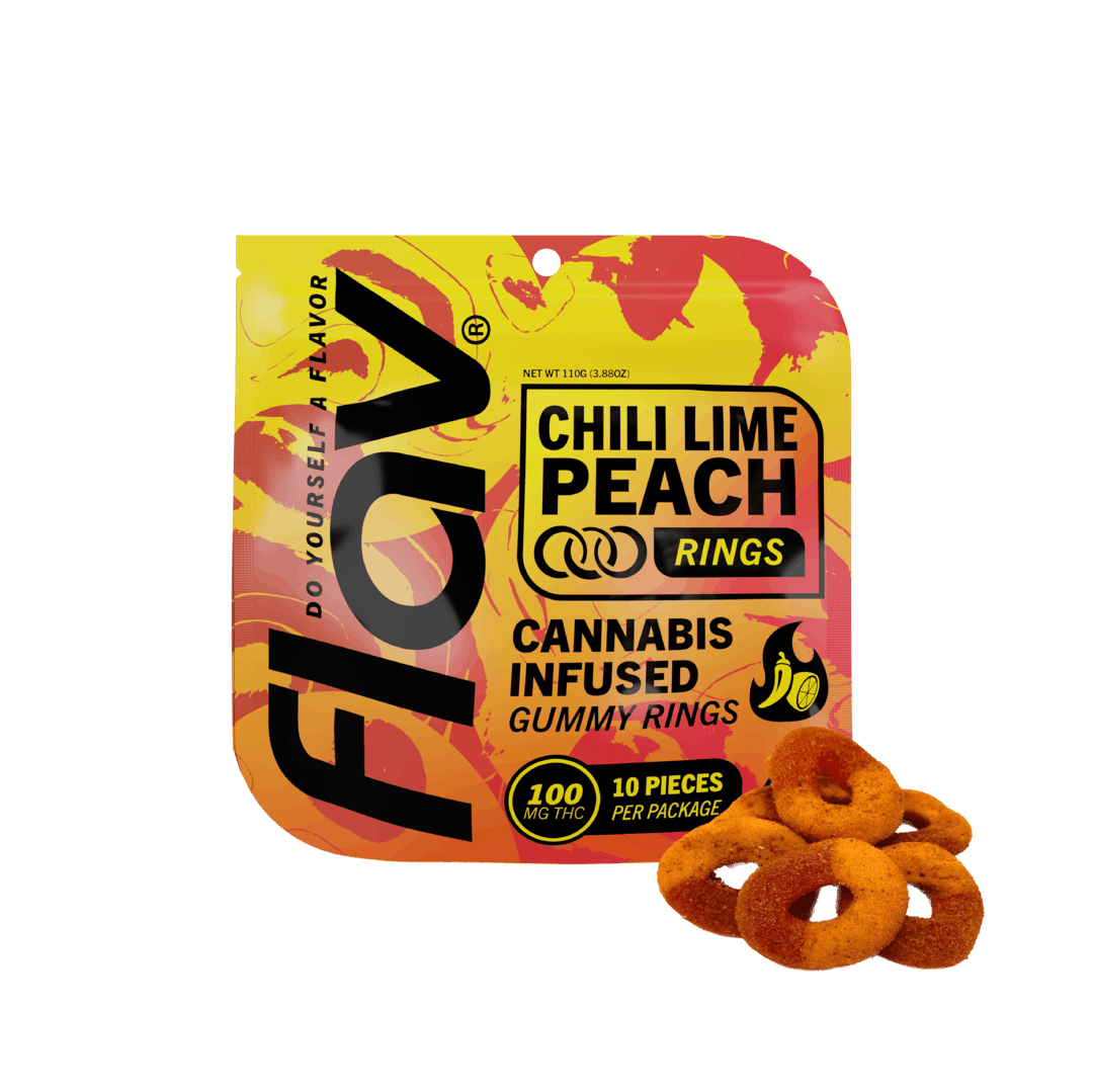 Chili Lime Peach Rings - Indica