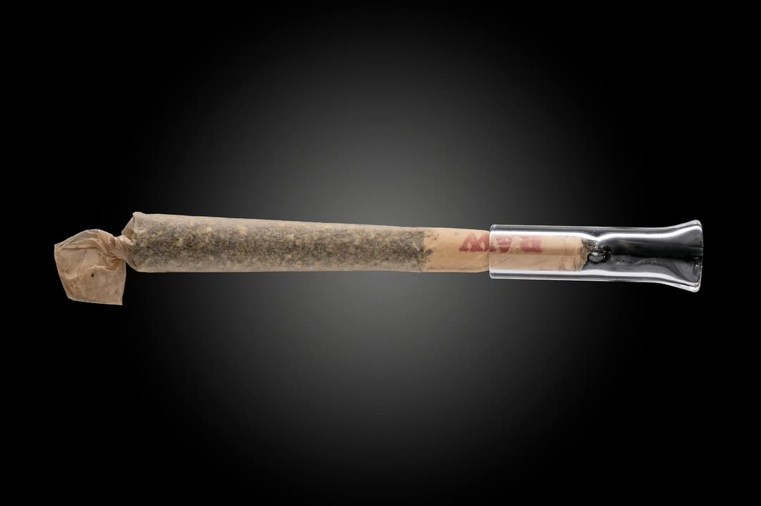 Distillate & Kief Infused Preroll - Pancake Stomper (Lilac Diesel Infused)