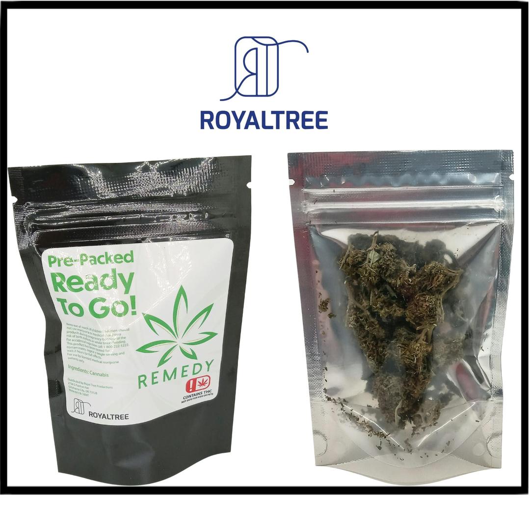 Remedy - PrePack Flower - Platinum OG (I) - 3.5g