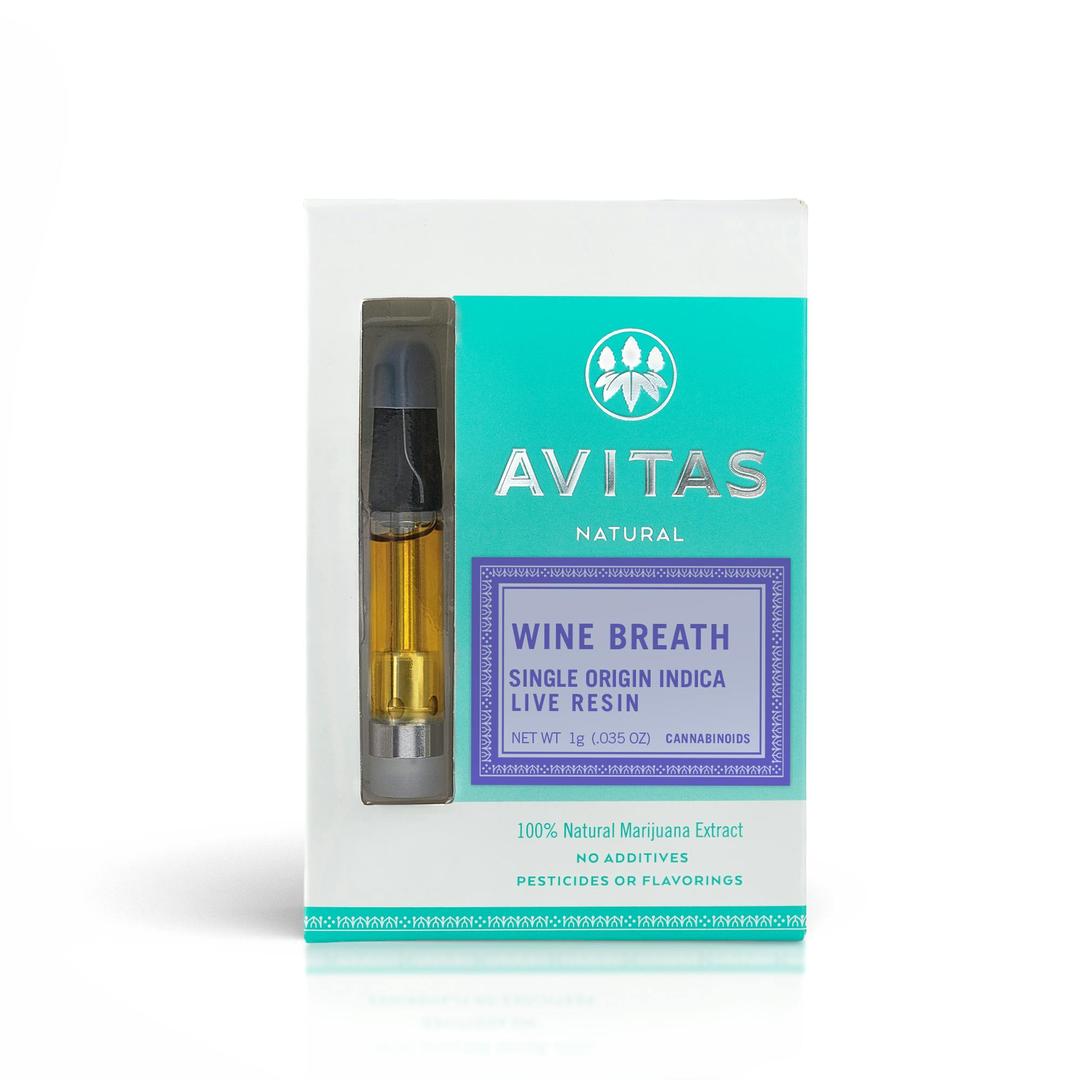 Wine Breath Live Resin Cartridge 1g