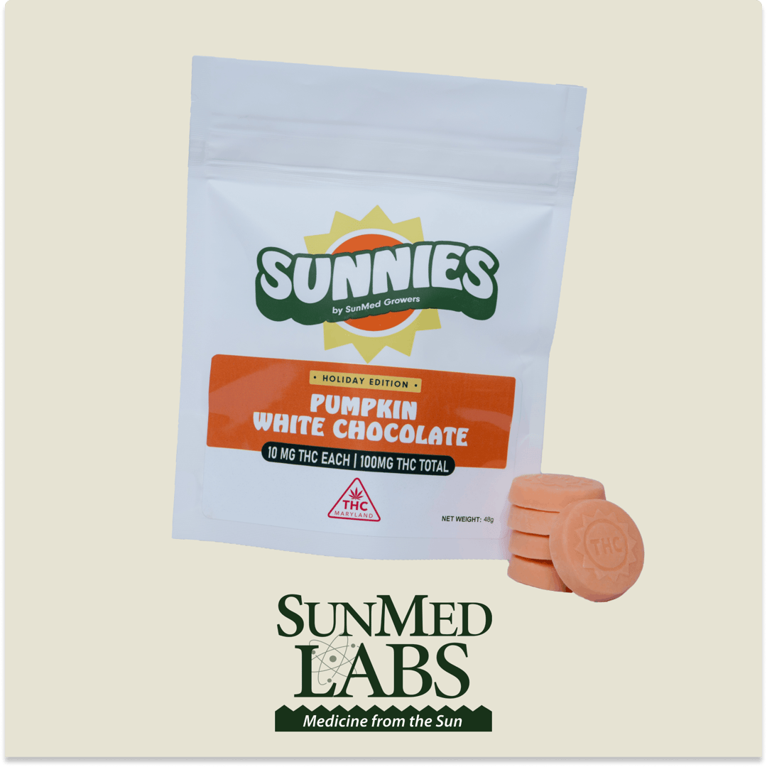 Holiday Pumpkin White Chocolate Milk Edible 100mg