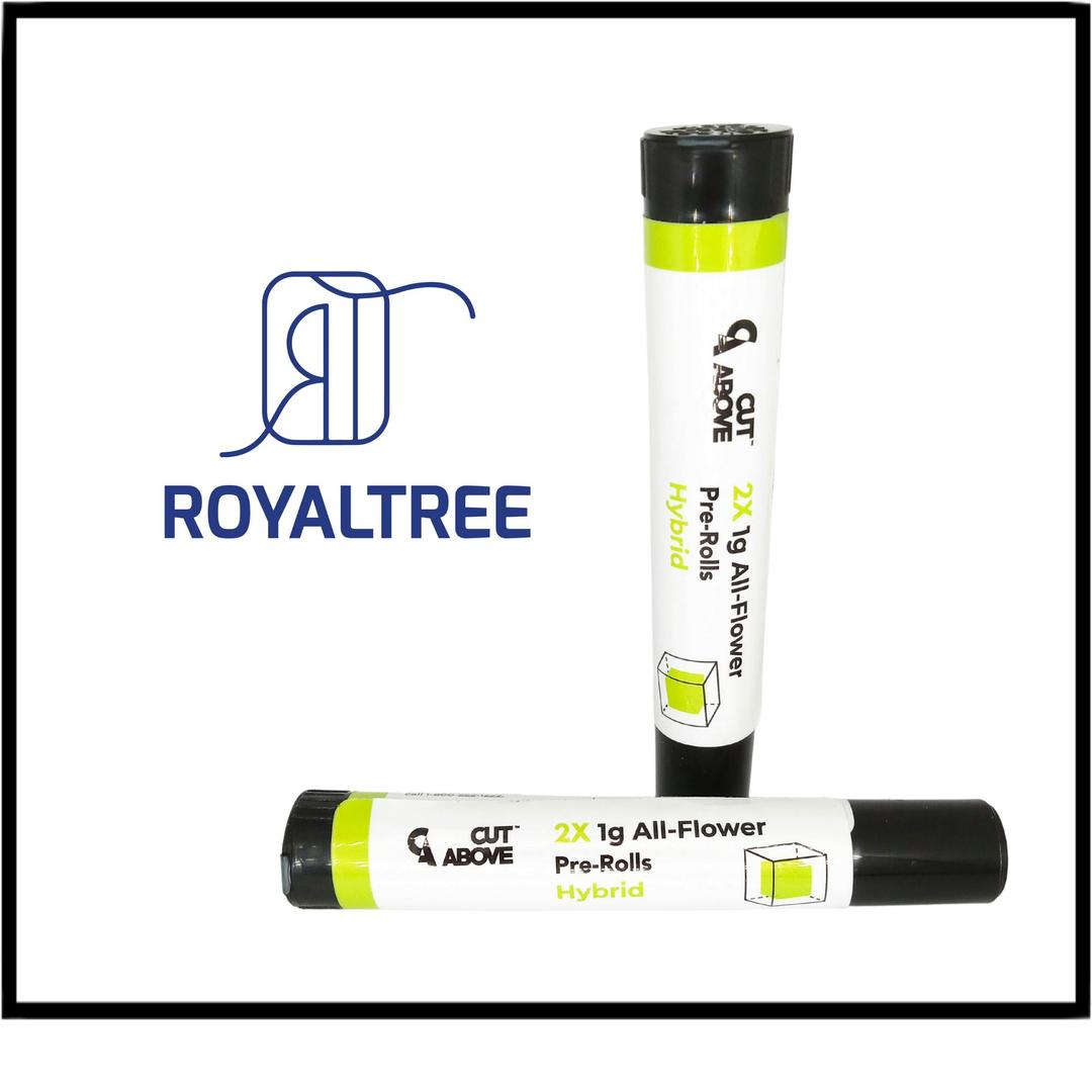 Cut Above - PreRoll x2 - Grateful Breath (H) - 2g