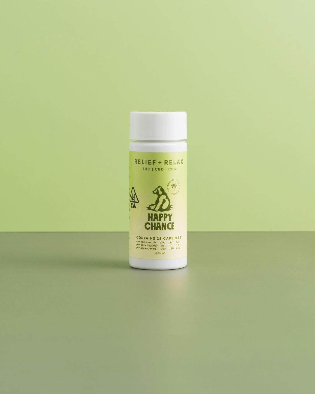 RELIEF CAPSULES 10 MG / 25 CT