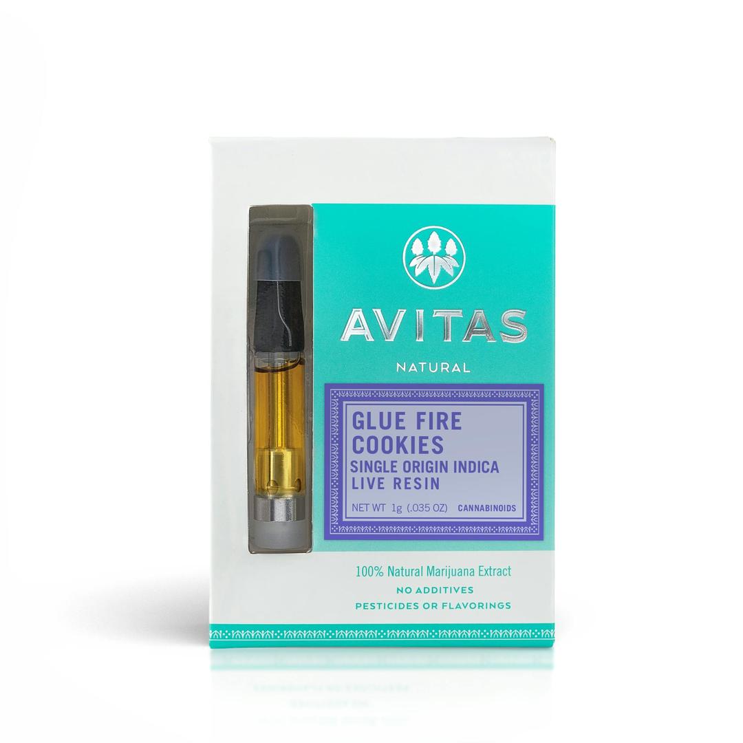 Glue Fire Cookies Live Resin Cartridge 1g