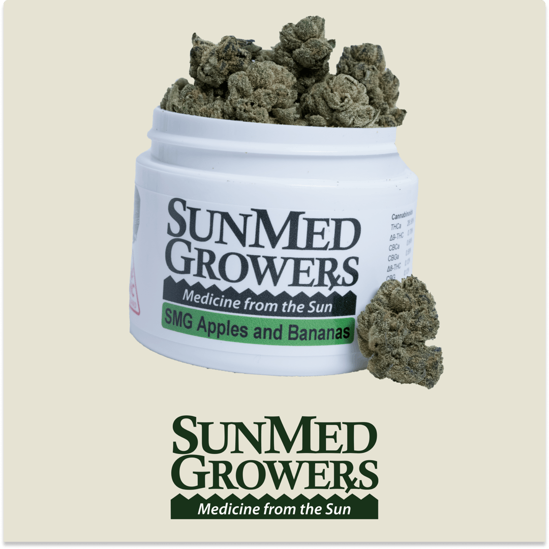 Apples and Bananas Flower (3.5g)