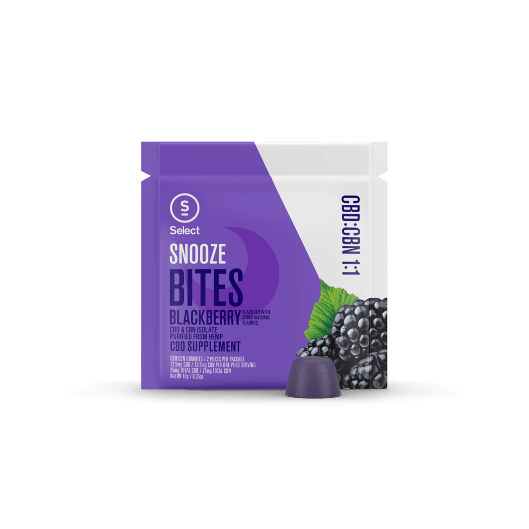 Snooze Blackberry CBD/CBN 1:1 2pk