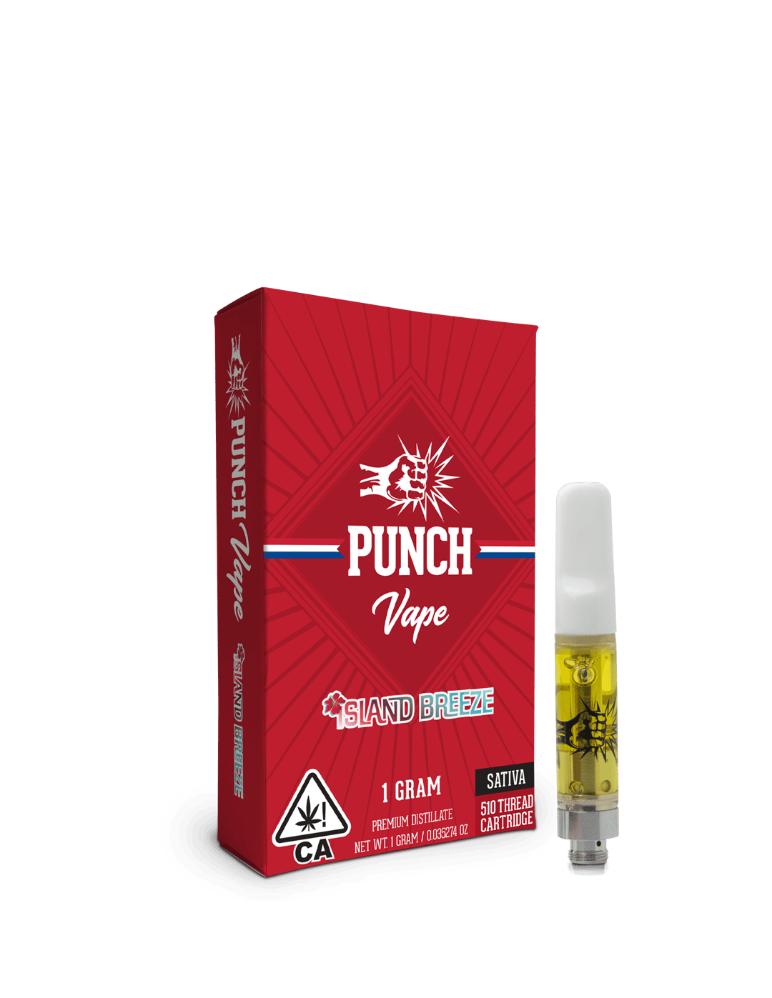 Punch - 510 Distillate Cart - Island Breeze (1g)