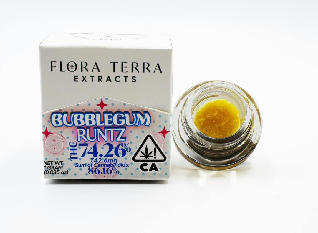 Flora Terra | Bubblegum Runtz | 1g Sugar