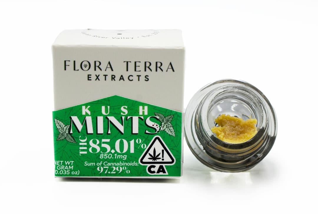 Flora Terra | Kush Mints | 1g Whipped Badder