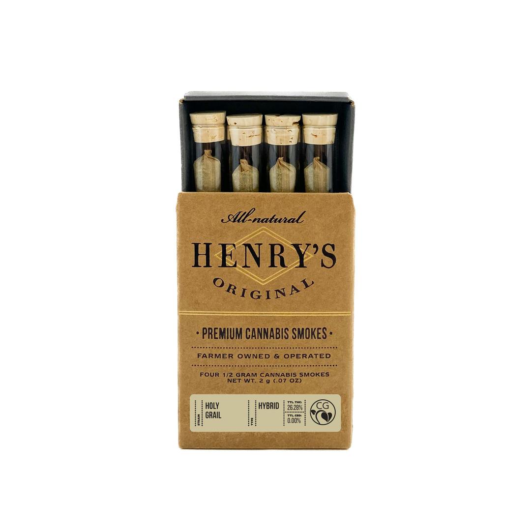 2g Total 4-Pack Pre-Rolls (.5g each)- Holy Grail