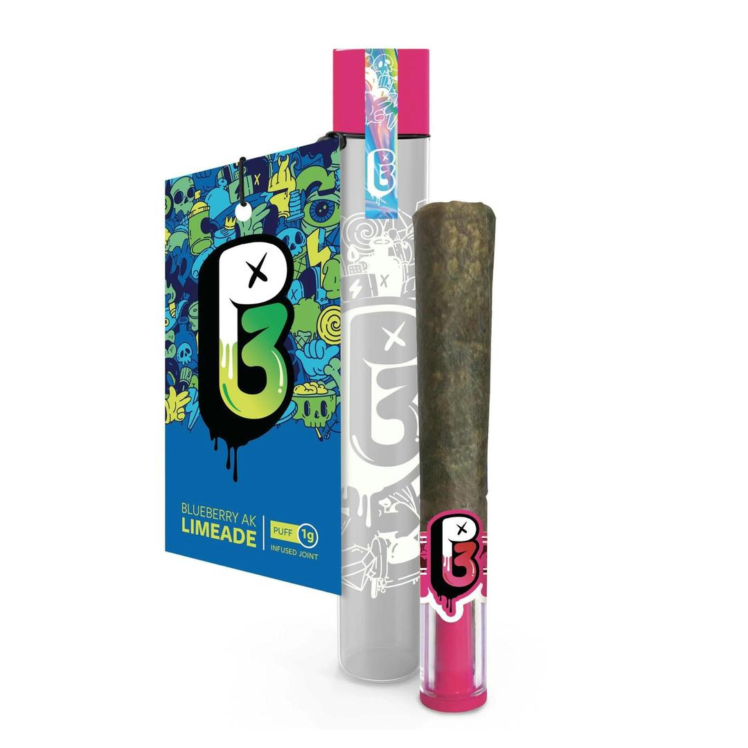 Blueberry AK Limeade Infused Joint | 1g