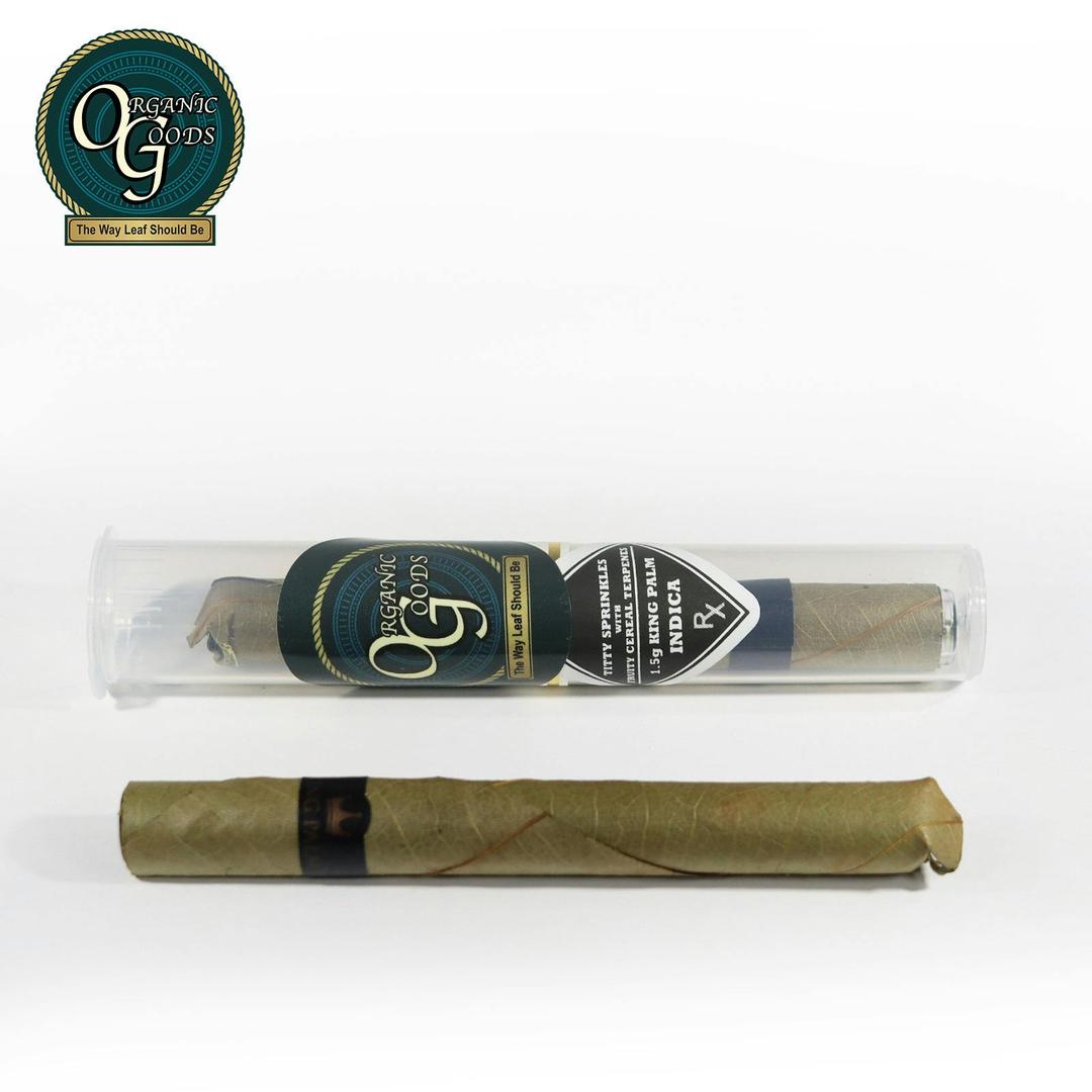 Organic Goods King Palm w/ Terpenes Titty Sprinkles 1.5 G