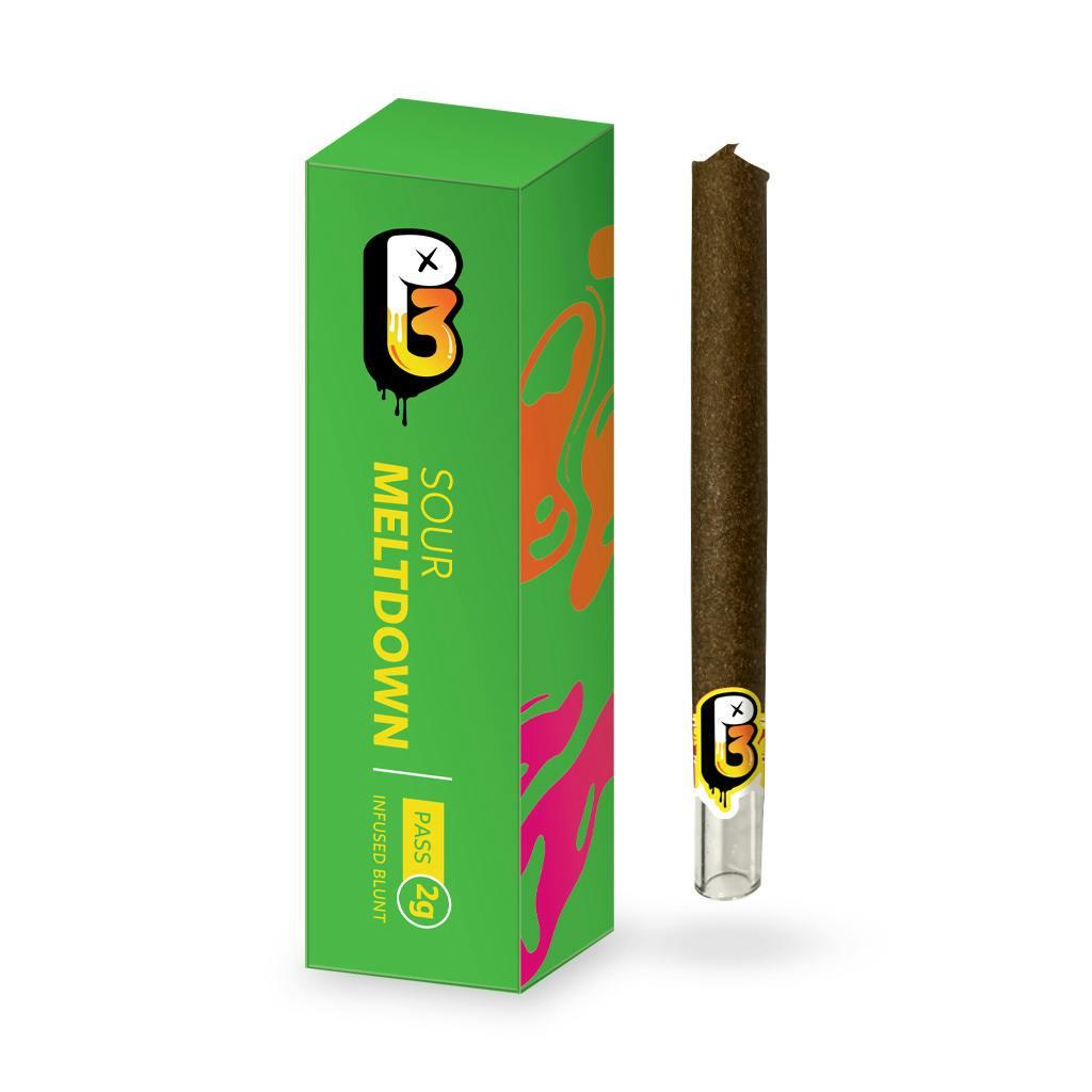 Sour Meltdown Infused Blunt | 2g