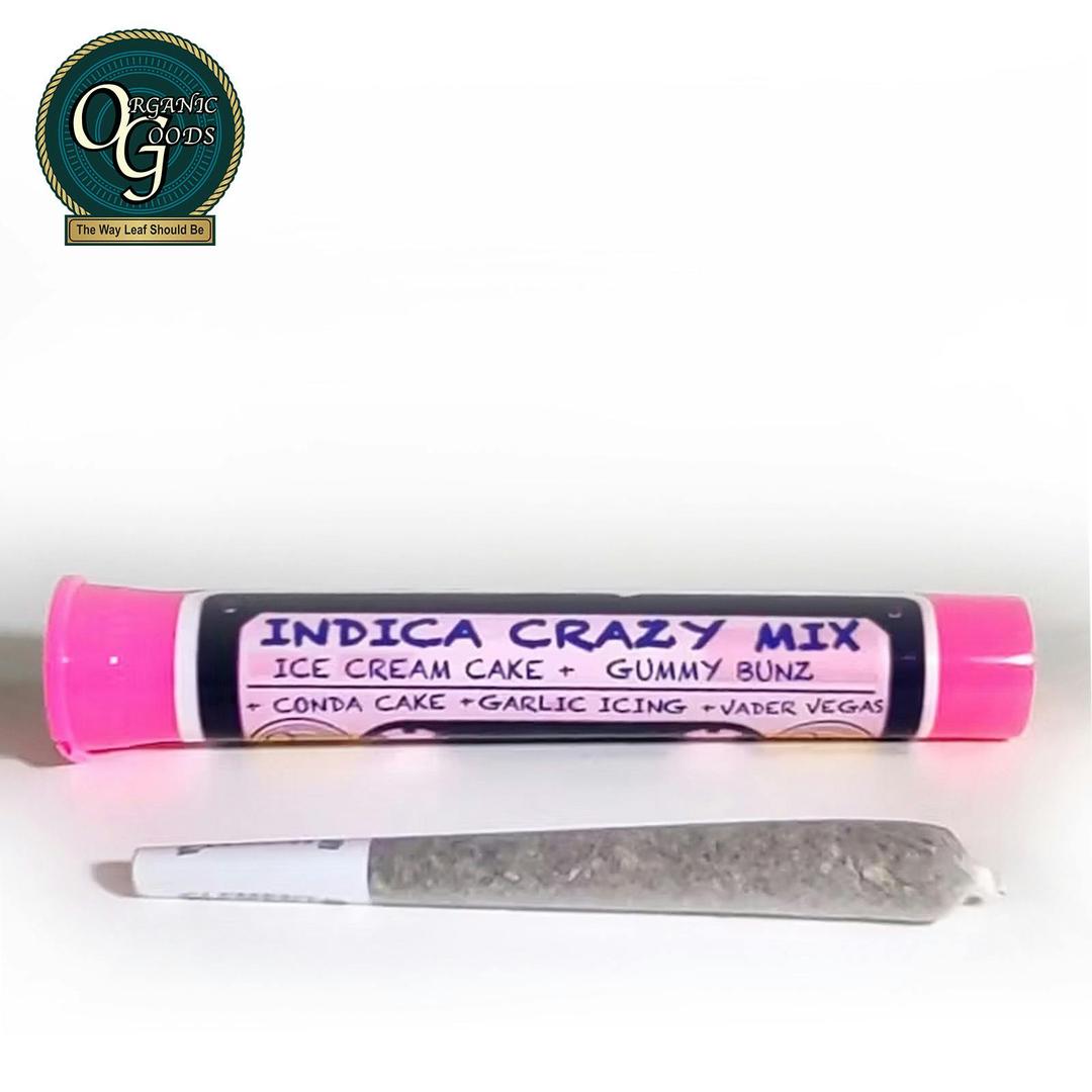 Organic Goods Pre-Roll Indica Crazy Mix 1.4 G