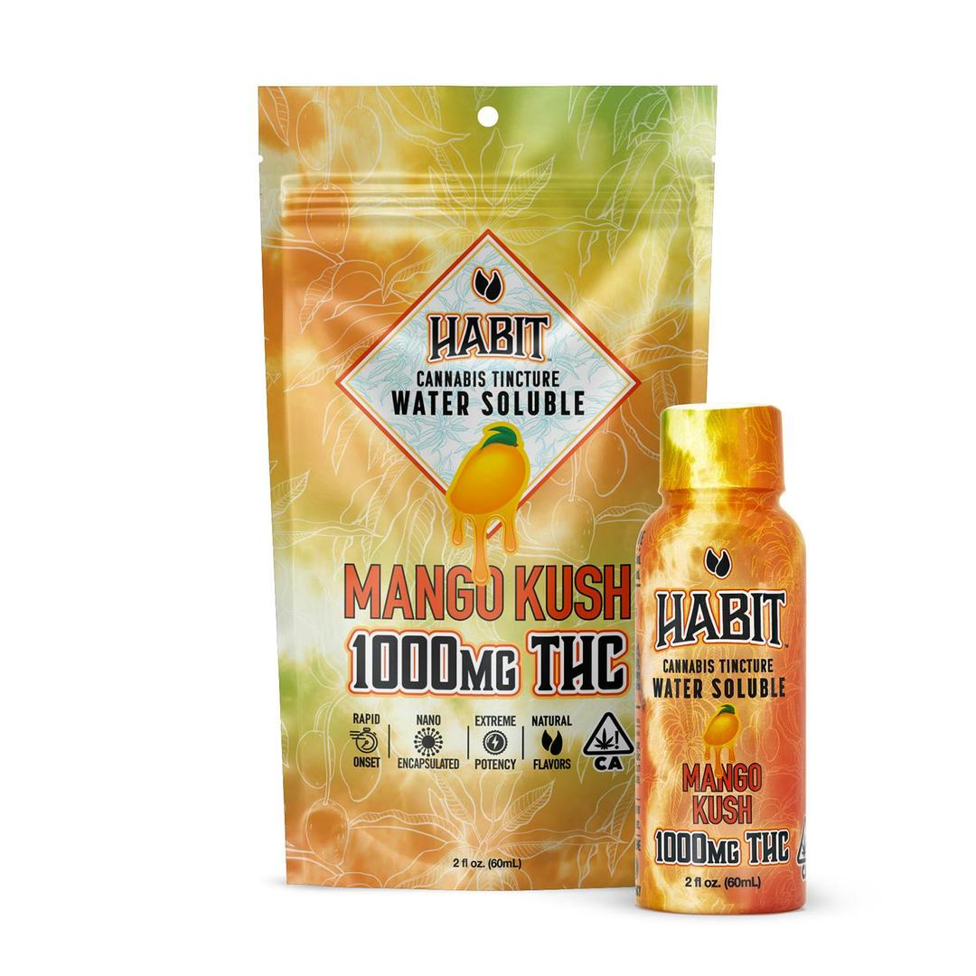 2oz Mango Kush Water Soluble Pourable Tincture 1000mg