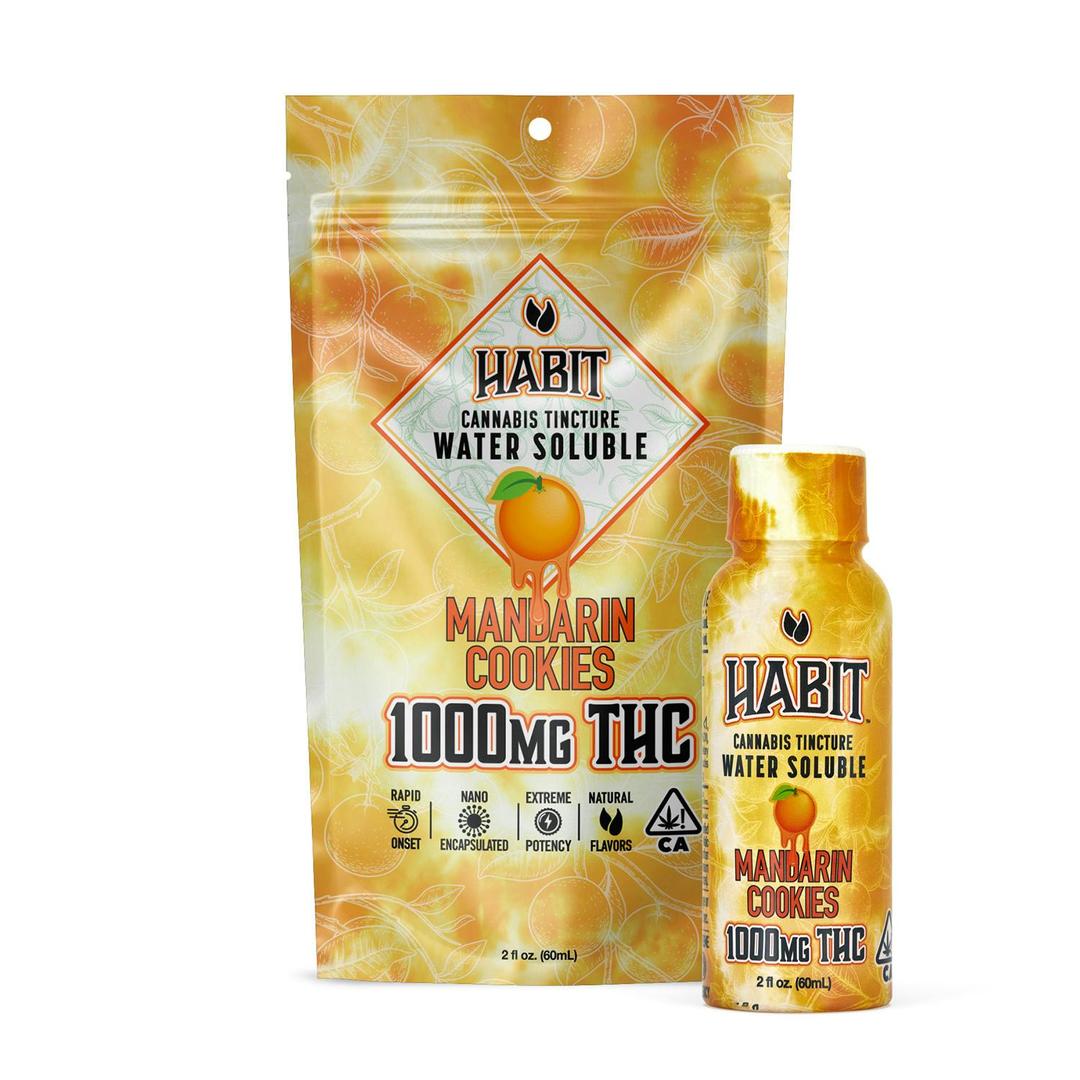 2oz Mandarin Cookies Water Soluble Pourable Tincture 1000mg