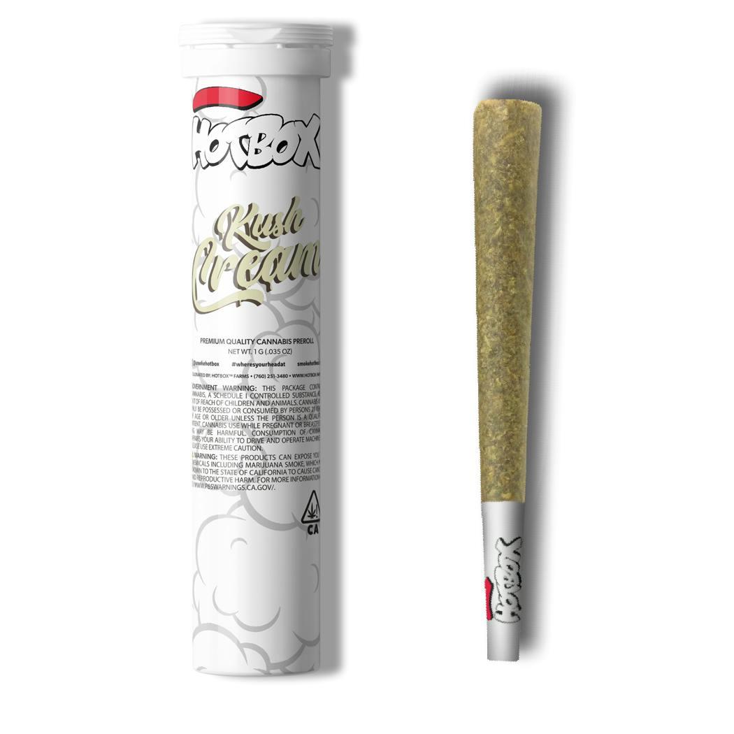 HOTBOX | Kush Cream Hybrid Preroll (1g)