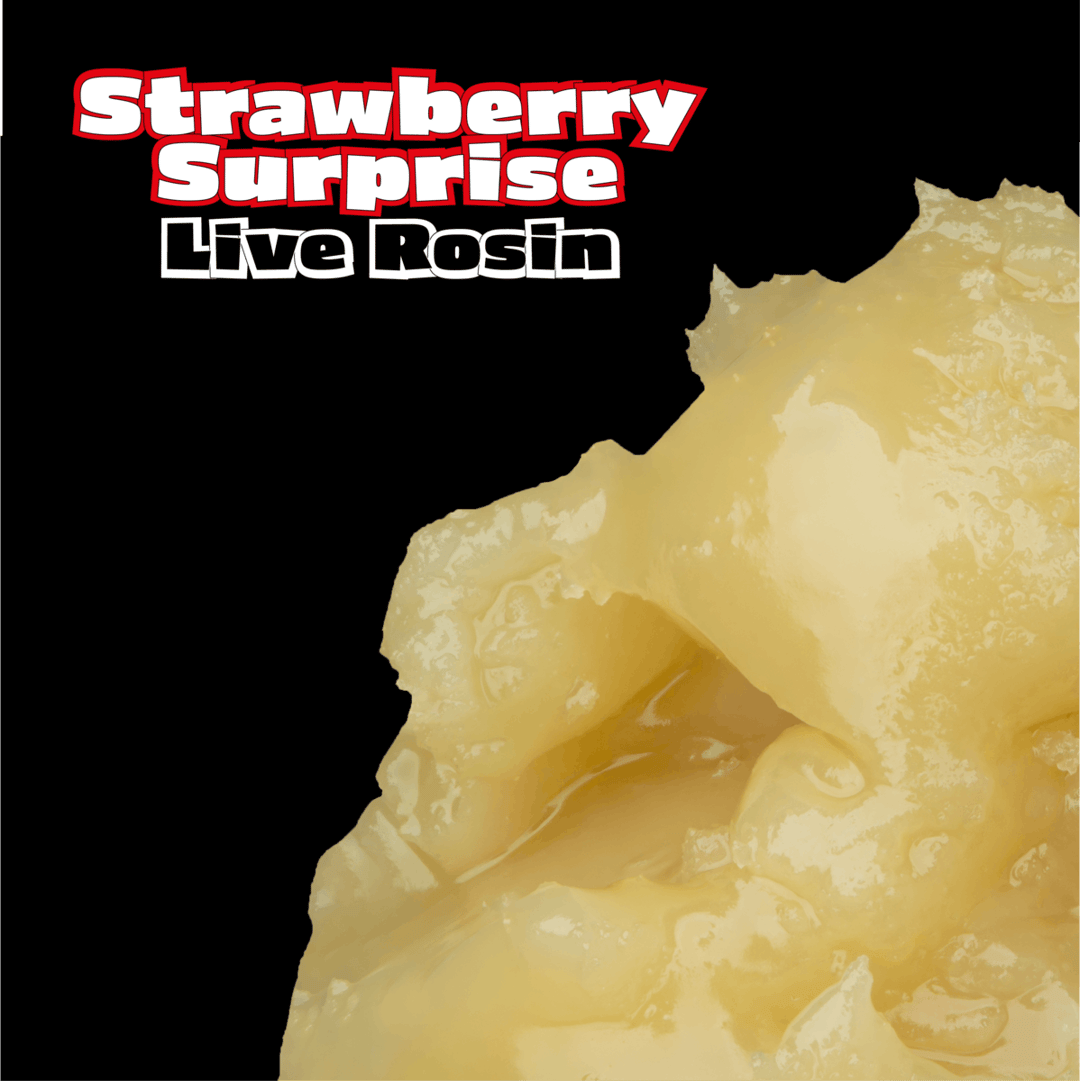 Strawberry Surprise Indoor Live Rosin (149-90u Tier 1)