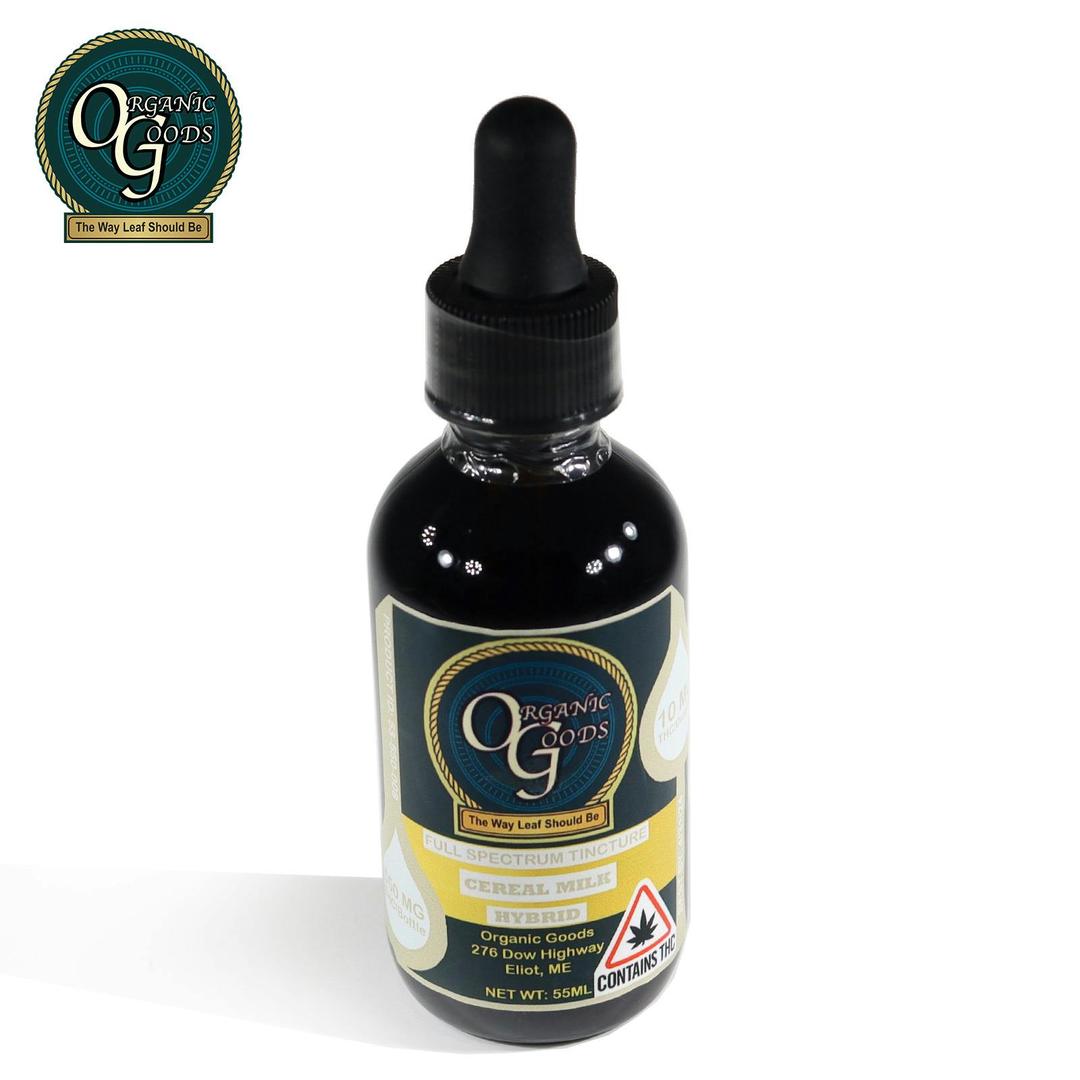 Organic Goods Tincture THC Full Spectrum Cereal Milk 550 MG