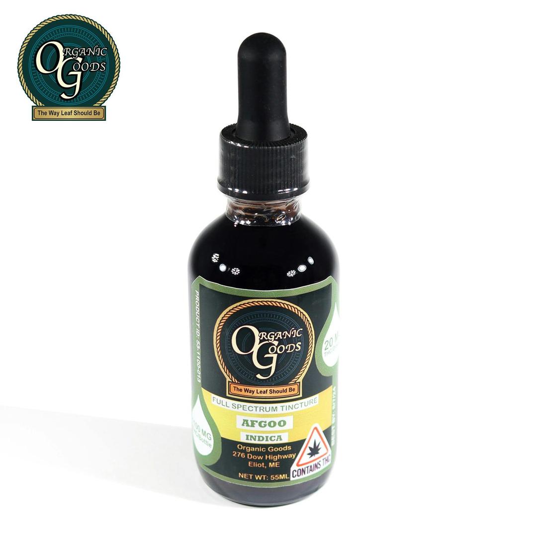 Organic Goods Tincture THC Full Spectrum Afgoo 1100 MG