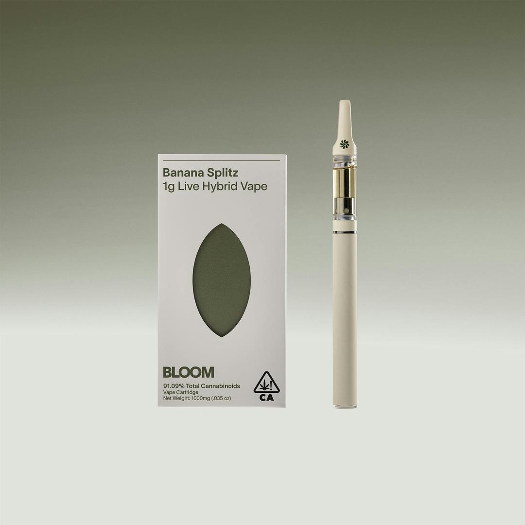 Bloom Live Vape 1000mg | Banana Splitz