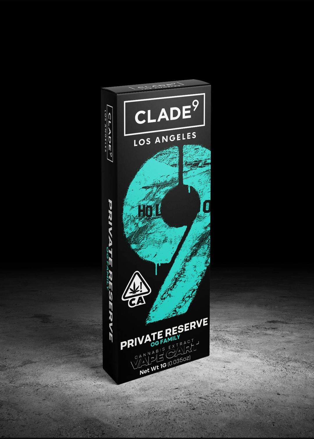 Private Reserve OG 1g Cured Resin Vape Cart