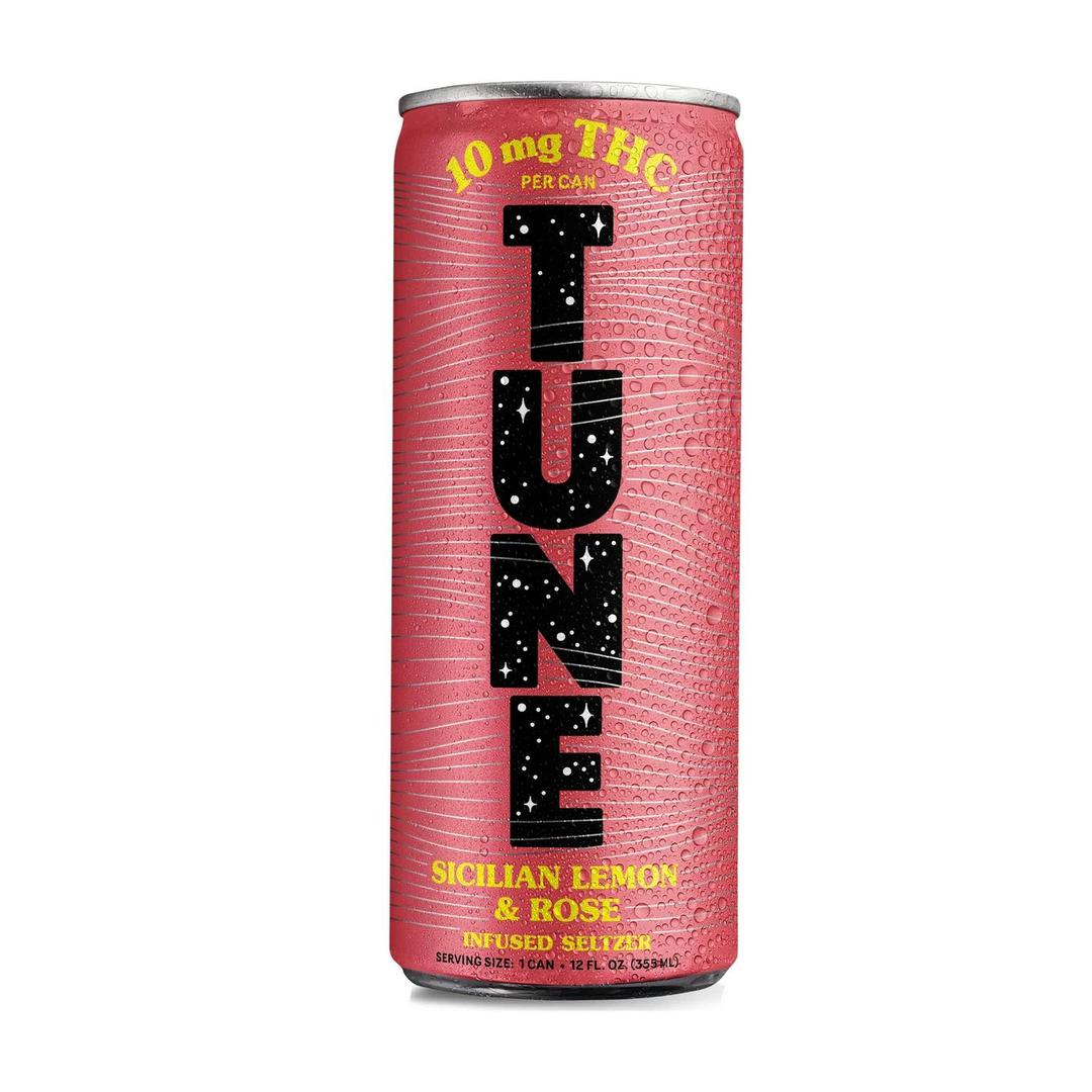 Sicilian Lemon & Rose Infused Seltzer