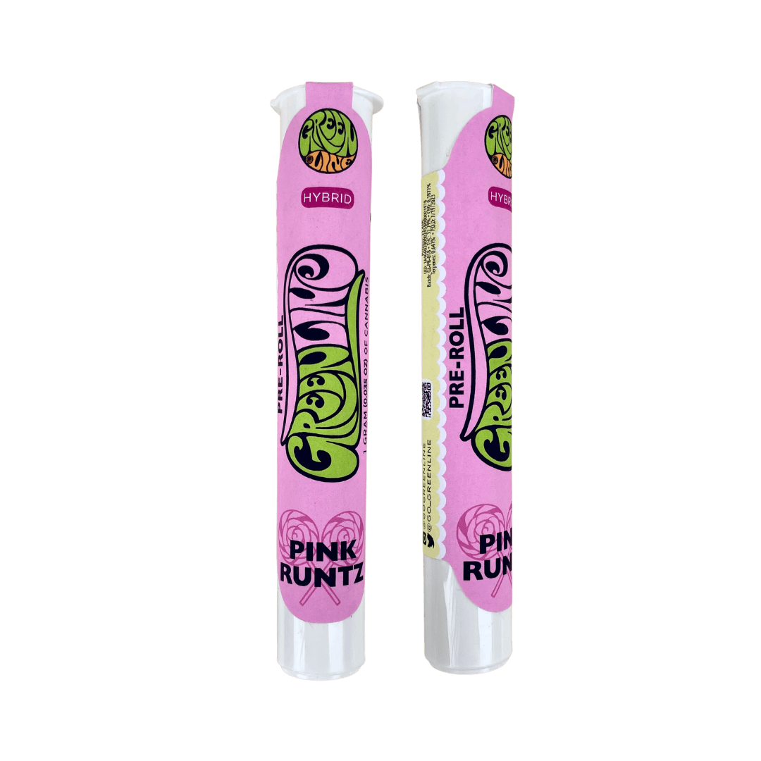 Pink Runtz - 100% Flower Pre-Roll - 1G