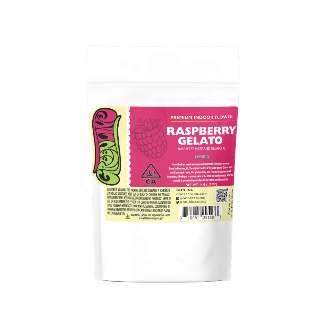Raspberry Gelato - Half Oz - 14G