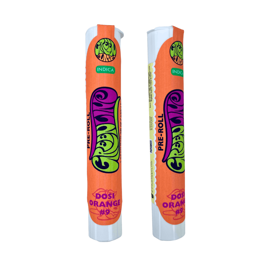 Dosi-Orange #9 - 100% Indoor Flower Pre-Roll - 1G