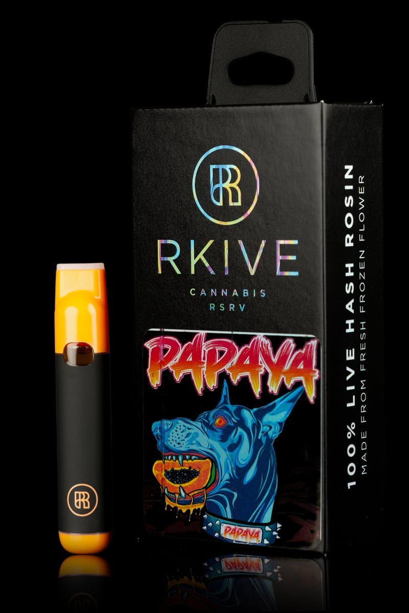 Papaya Hash Rosin Pod