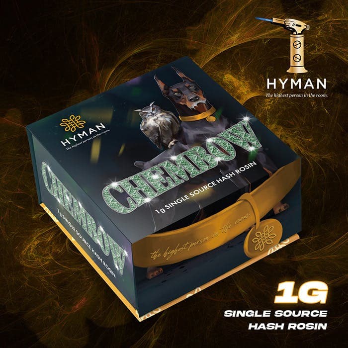 Chembow | 1G Single Source Hash Rosin | HYMAN | REC