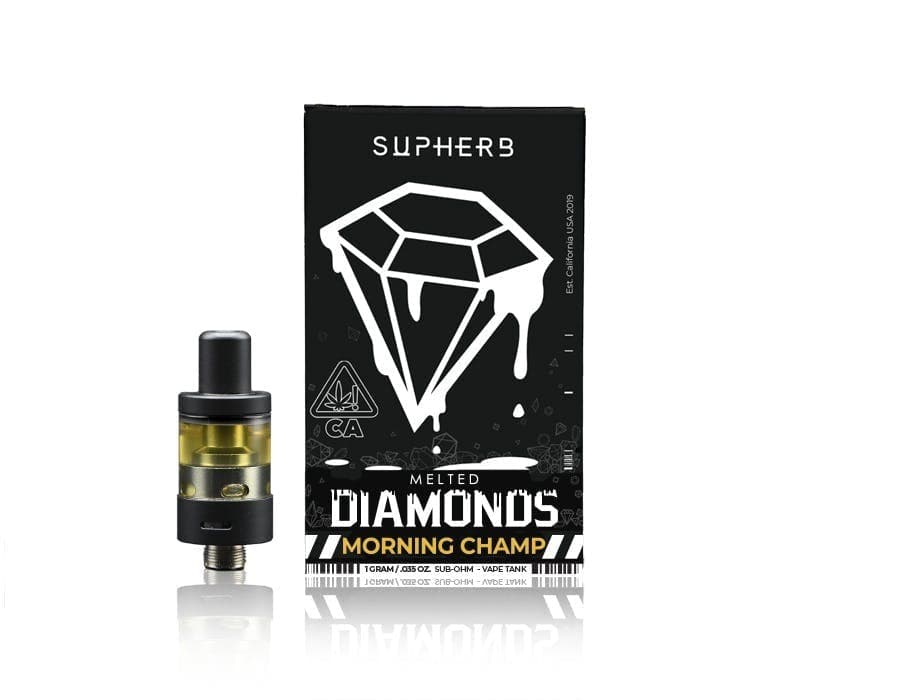 Supherb - Morning Champ Sativa Melted Diamonds Cartridge 1g