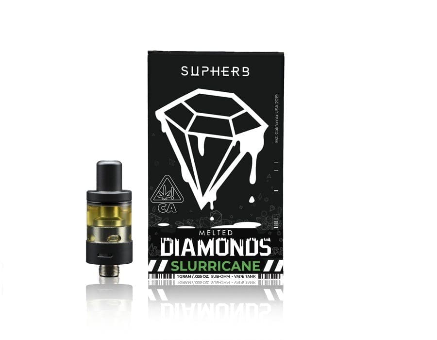Supherb - Slurricane Indica Melted Diamonds Cartridge 1g